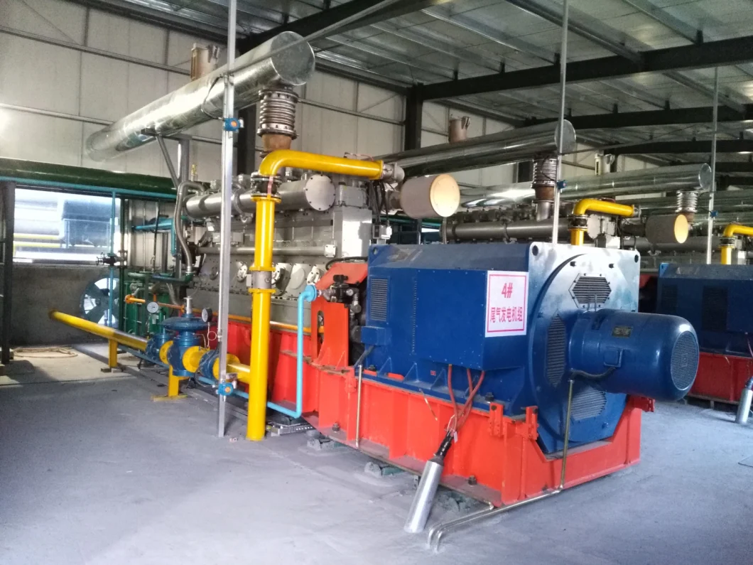 Continous Operation 800kw Wood Chips Biomass Gas Generator Set