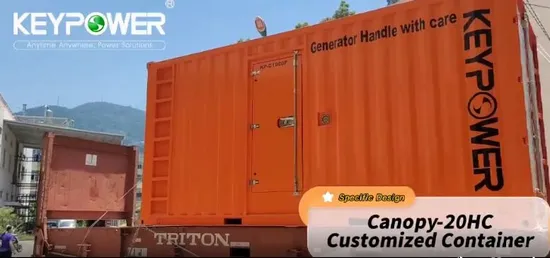 CE ISO 인증을 받은 1000kw Ccec Kta50-G3 디젤 발전기 동력화차