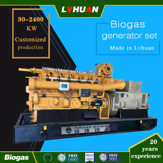 도시 매립용 전력 플랜트, 바이오가스 발전기 세트 500kW