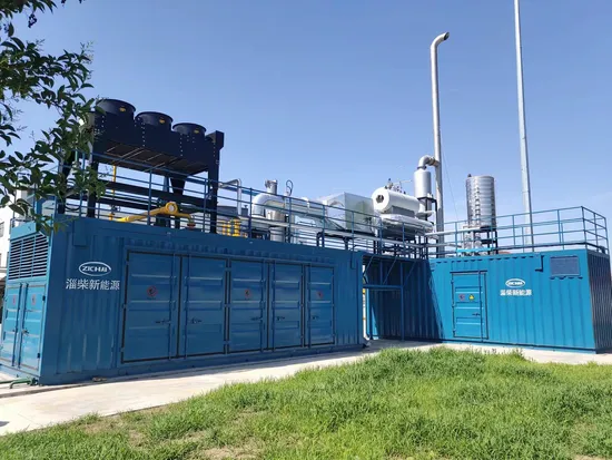 1MW 중국 유명 브랜드 Zichai 천연 가스 발전기 판매