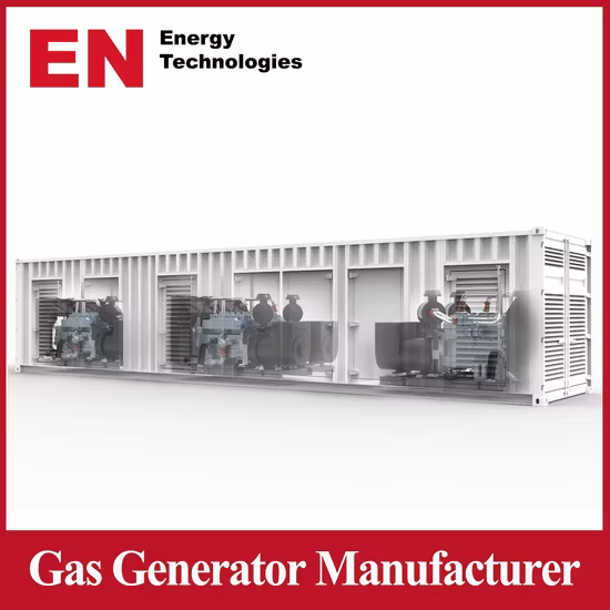 공장 가격 중국 제조업체 3MW 천연 가스 석유 가스 바이오 가스 엔진 발전기