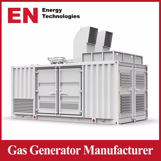 공장 가격 중국 제조업체 3MW 천연 가스 석유 가스 바이오 가스 엔진 발전기