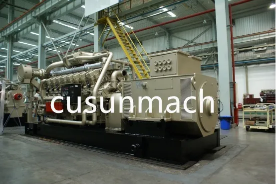 1200kVA 고효율 천연가스 발전소