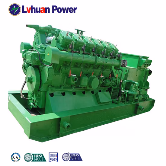 CE 및 ISO 승인 500kW 바이오매스 발전기 세트(친환경 전력 포함)
