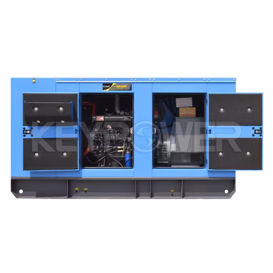 중국의 조용한 디젤 발전기 가격 수냉식 100kw 100kw 발전기 125kVA