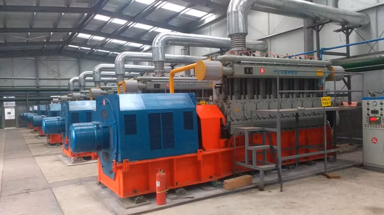 2단계 500kW 석탄가스-천연가스 발전 시스템의 새로운 설계