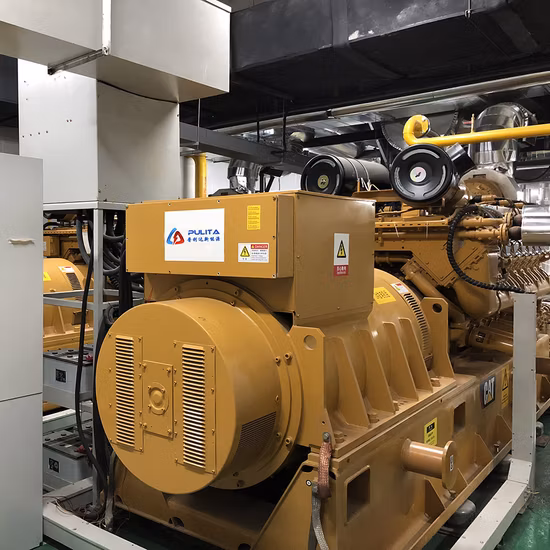 CE 및 ISO 승인 중국의 400kW 저속 바이오가스 발전기 발전소