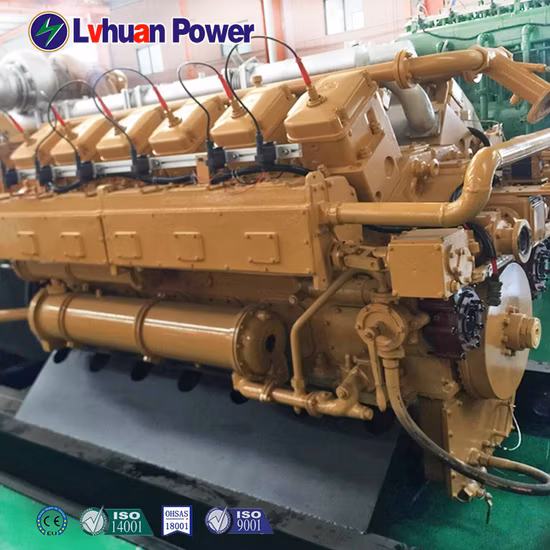 Ce ISO 승인 고효율 500kw 저속 바이오매스 가스 바이오가스 발전기