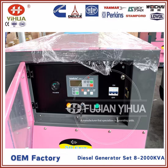 Cummins Perkins Deutz Doosan Ricardo Baudouin 엔진으로 구동되는 500kVA 개방형 무음 트레일러 산업용 디젤 발전기
